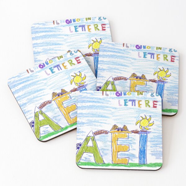 Item preview, Vowel letters designed and sold by MadeBySicilian.