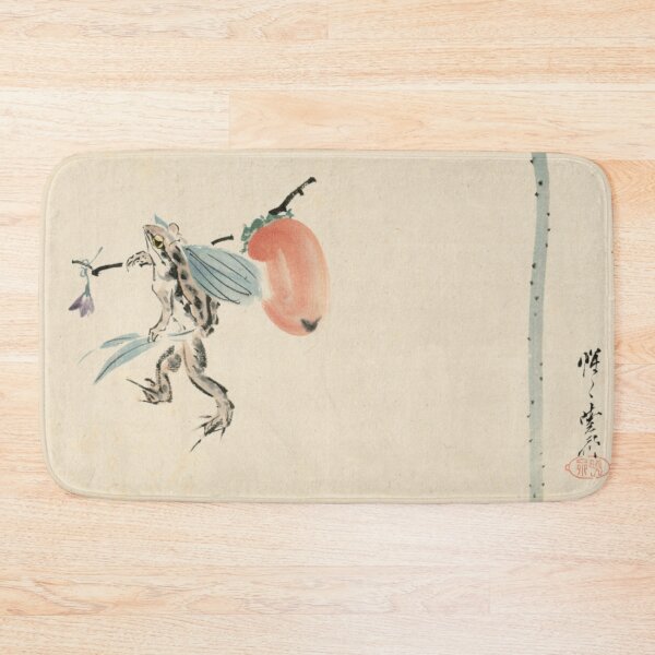 Item preview, Frog with Persimmon - Kawanabe Kyosai designed and sold by NineVi.