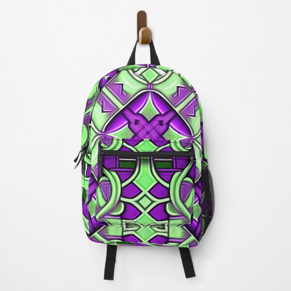 Item preview, Ornamental Green Purple Plaid Design designed and sold by Juliascutecornr.