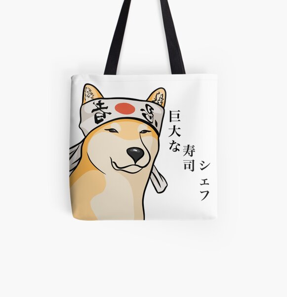 Doge Tote Bags Redbubble - chef doge roblox