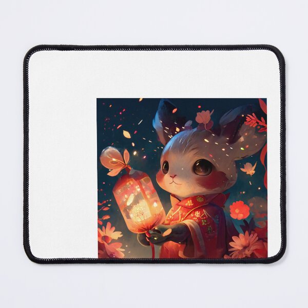 Item preview, Cute animal celebrating chinese new year designed and sold by Dark Fantasy Store.