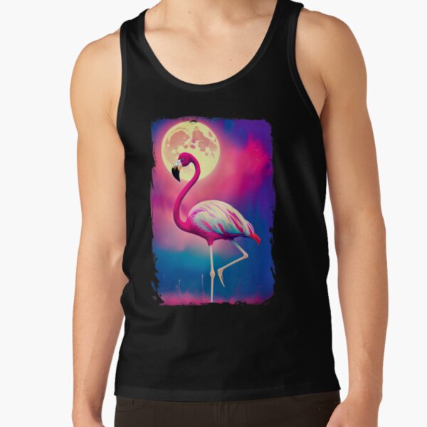 Flamingo Women's Shirt, Flamingo Women's Tank Top, Cute Bird Shirt, Fl –  Lisa Sparling Art