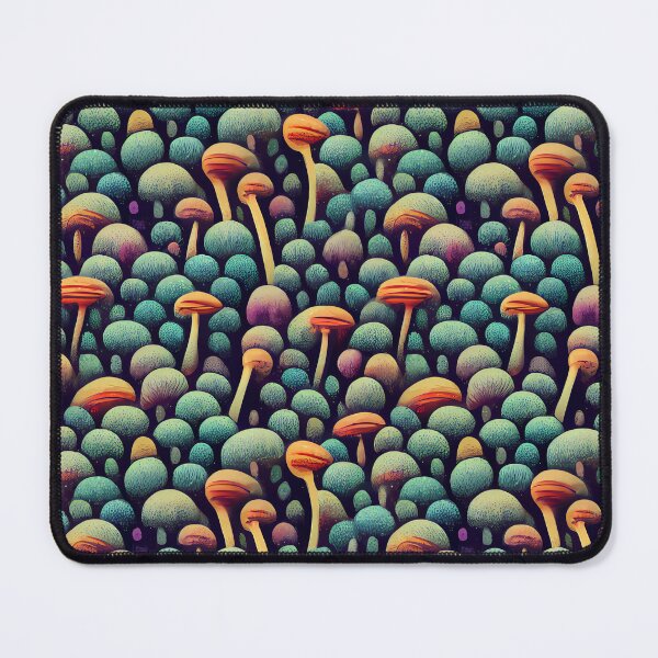 Item preview, Vegan People Life Mushroom Pattern designed and sold by Omni ⭐⭐⭐⭐⭐.