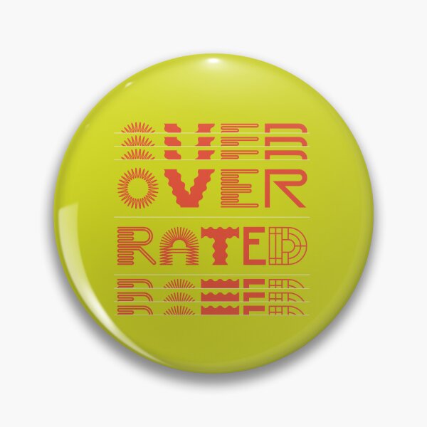Item preview, Abstract quote illustration - Overerated designed and sold by iStarDesign.