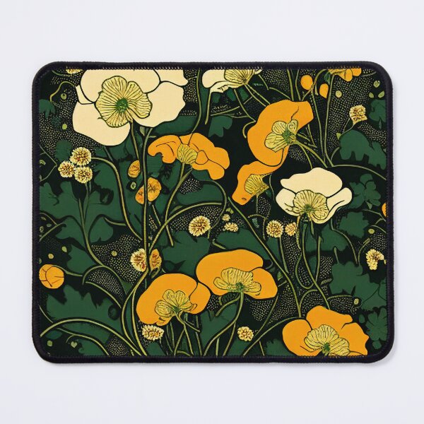 Item preview, Retro Buttercups (variation) designed and sold by SamJanner.