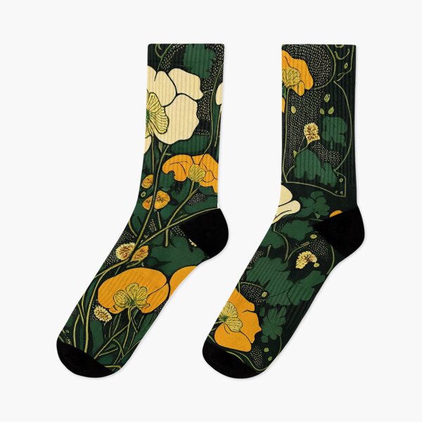 Item preview, Retro Buttercups (variation) designed and sold by SamJanner.