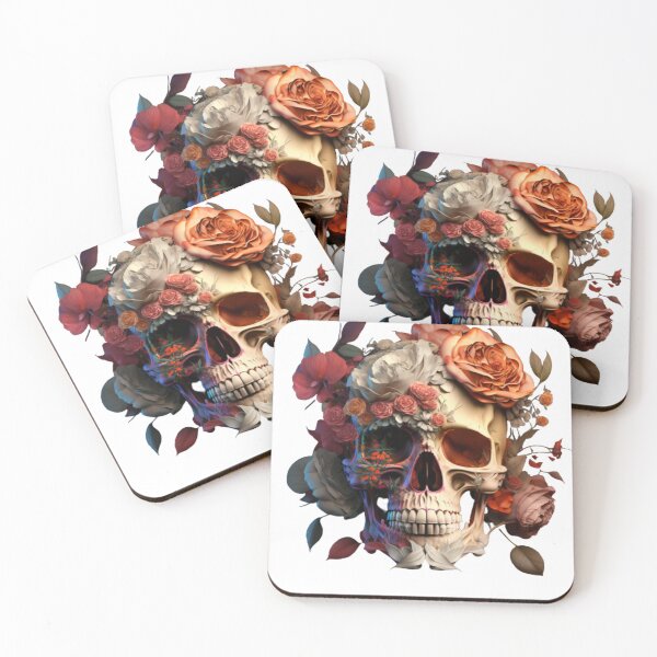 Item preview, Skull Roses - T-shirt designed and sold by jebran.