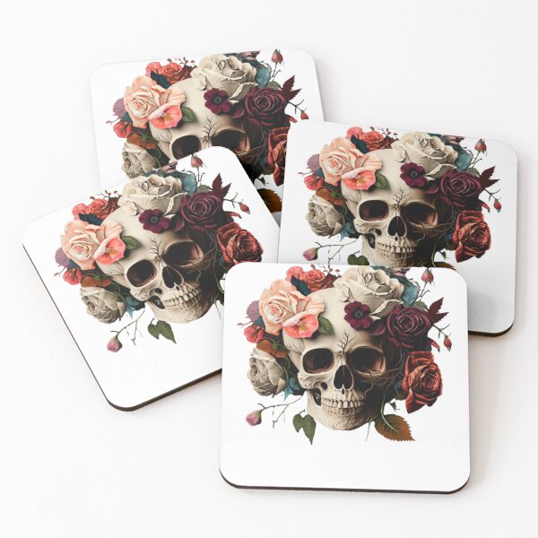 Item preview, Skull Roses - T-shirt designed and sold by jebran.