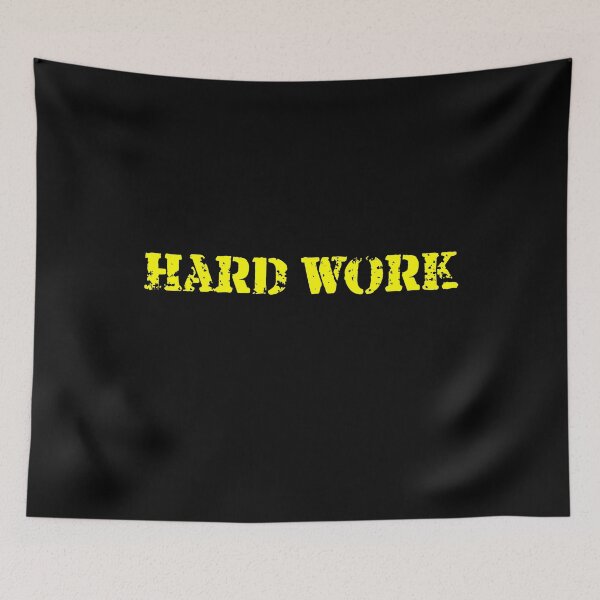 Item preview, Hard Work Tshirt designed and sold by machasting.