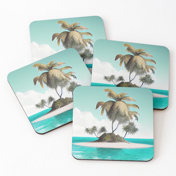 Item preview, Small tropical island  designed and sold by KammyArt.