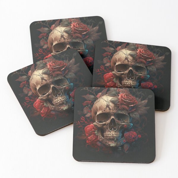 Item preview, Skull Roses - T-shirt designed and sold by jebran.