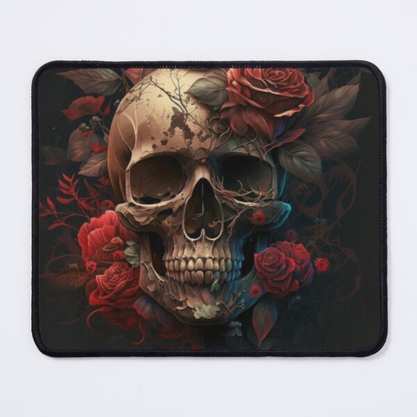 Item preview, Skull Roses - T-shirt designed and sold by jebran.