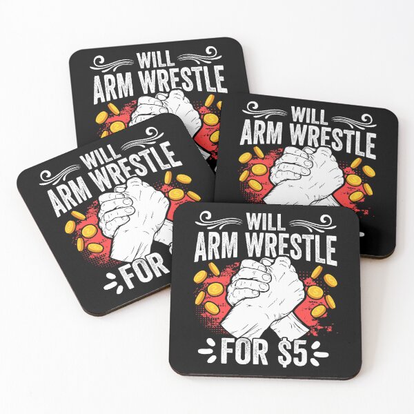 Item preview, Funny Arm Wrestler Arm Wrestle For $5 An Arm Wrestling Freak designed and sold by Nessshirts.