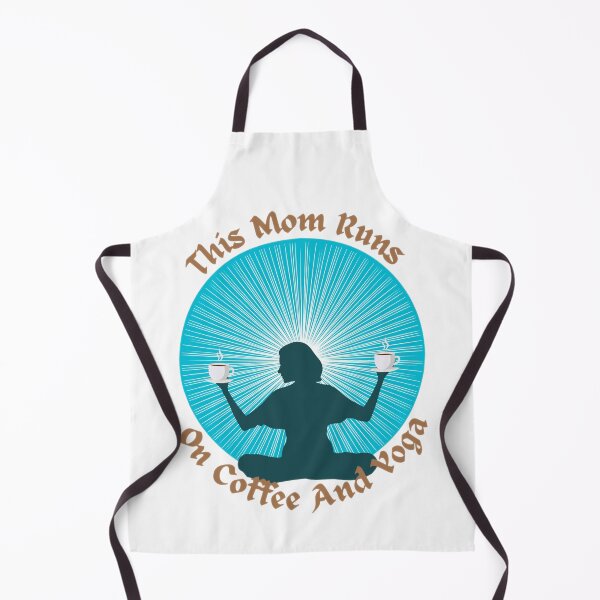 Item preview, This Mom Runs On Coffee And Yoga 3 designed and sold by Shopaholicer.