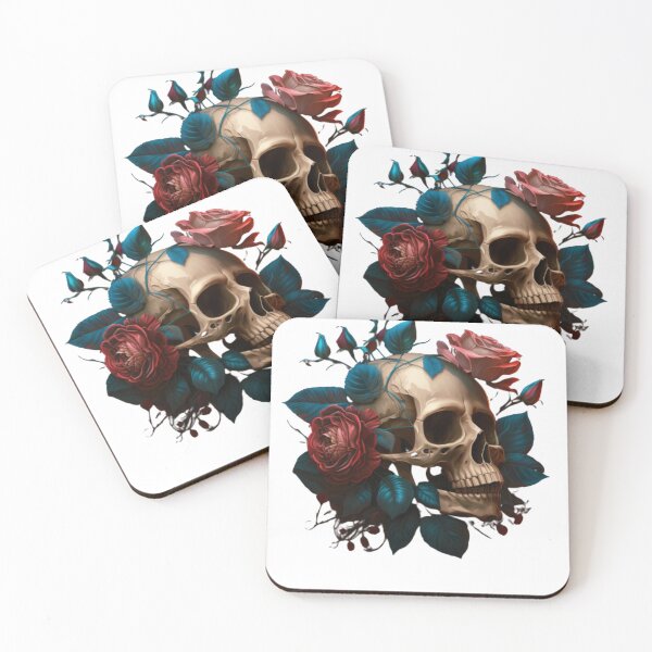 Item preview, Skull Roses - T-shirt designed and sold by jebran.