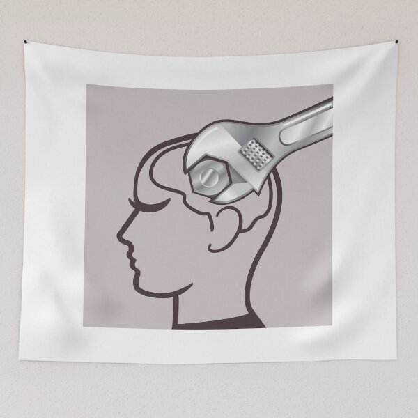 Item preview, Wrench Tighten bolt The human Mind designed and sold by vectorworks51.
