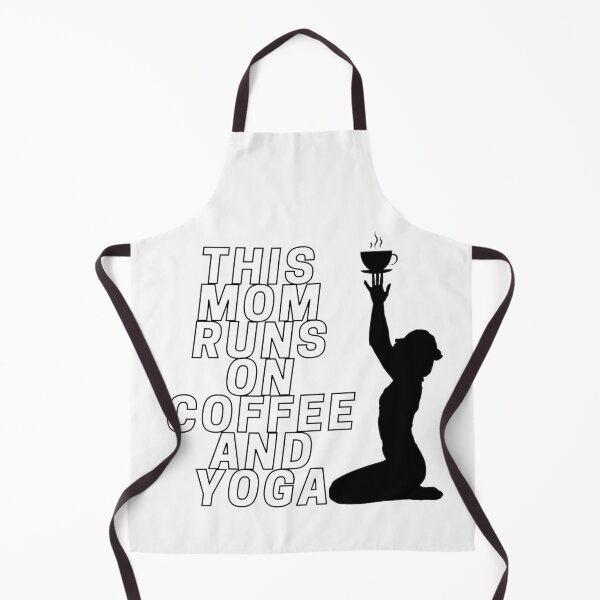 Item preview, This Mom Runs On Coffee And Yoga 4 designed and sold by Shopaholicer.