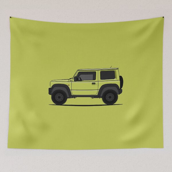 Item preview, Jimny Yellow designed and sold by LaftaDesign.