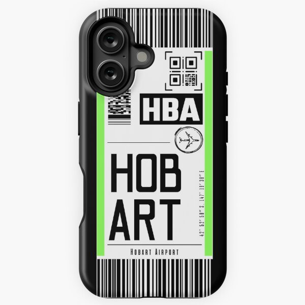 Item preview, HOBART HBA Tasmania classic luggage tag travel sticker designed and sold by LeddsoDello.