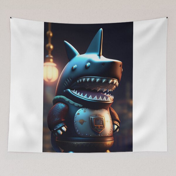 Item preview, Shark in body armor animation designed and sold by CyberArtsy.