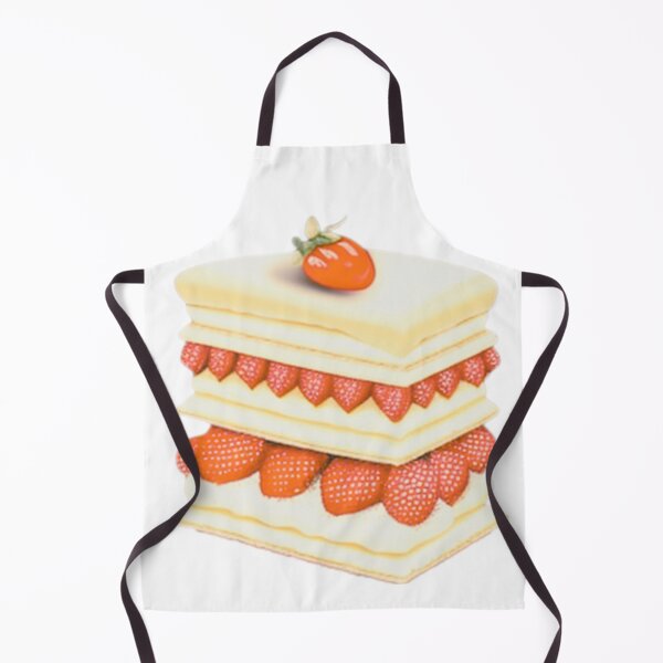 Item preview, Delicious retro strawberry mille feuille designed and sold by Woodchucky.