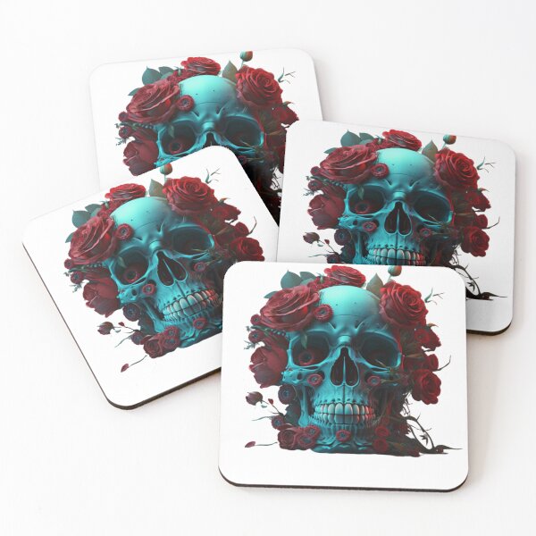 Item preview, Skull Roses - T-shirt designed and sold by jebran.