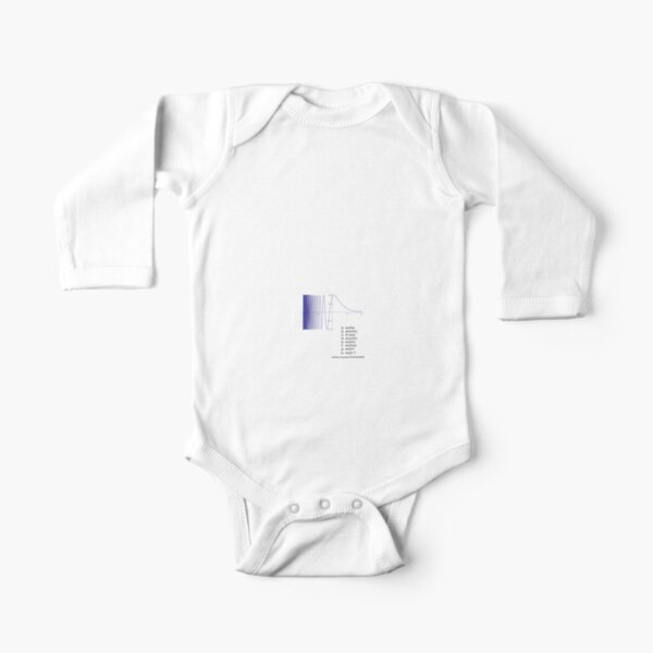 Math Function Long Sleeve Baby One-Piece
