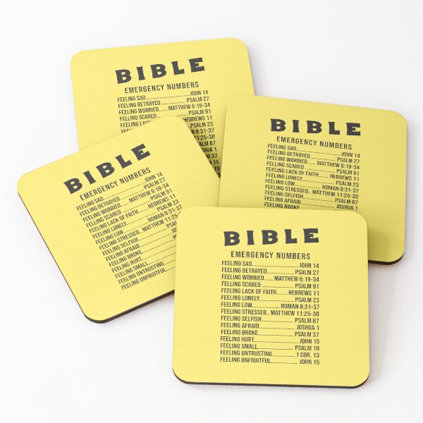 Item preview, Emergency Bible Numbers designed and sold by Memory Corner  Gift Shop.