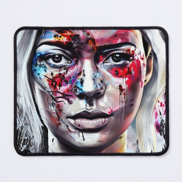 Item preview, Women Art Face with mix color. designed and sold by Digi-Arteco.