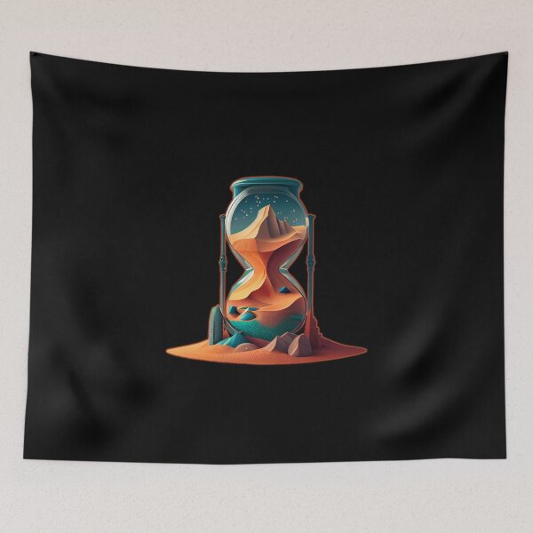Item preview, Sands Of Time Clock designed and sold by PipikaArt.