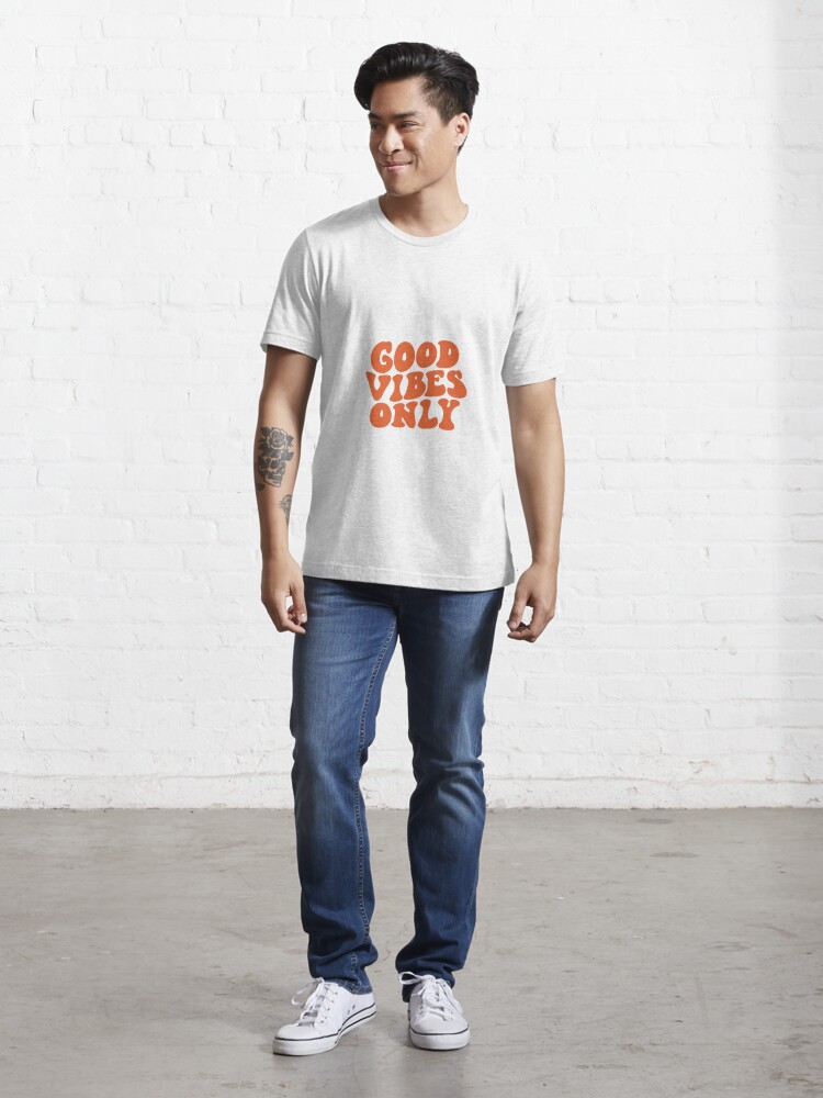 Good Vibes Only San Francisco Tee Adult M / Orange