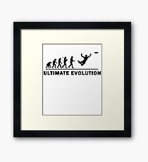 Ultimate Evolution Frisbee | Outdoor Sports Framed Print