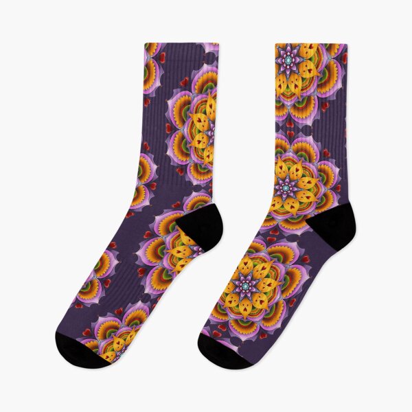 Item preview, Yellow floral  mandala designed and sold by Prinia.