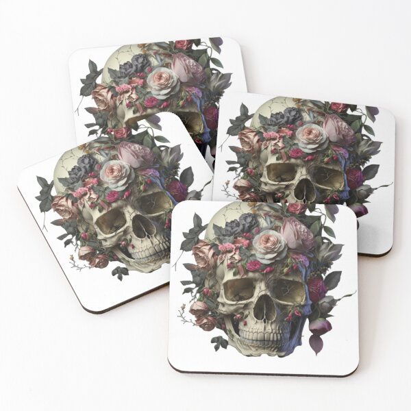 Item preview, Skull Roses - T-shirt designed and sold by jebran.