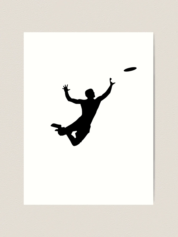 Ultimate Frisbee Silhouettes Stock Illustration - Download Image