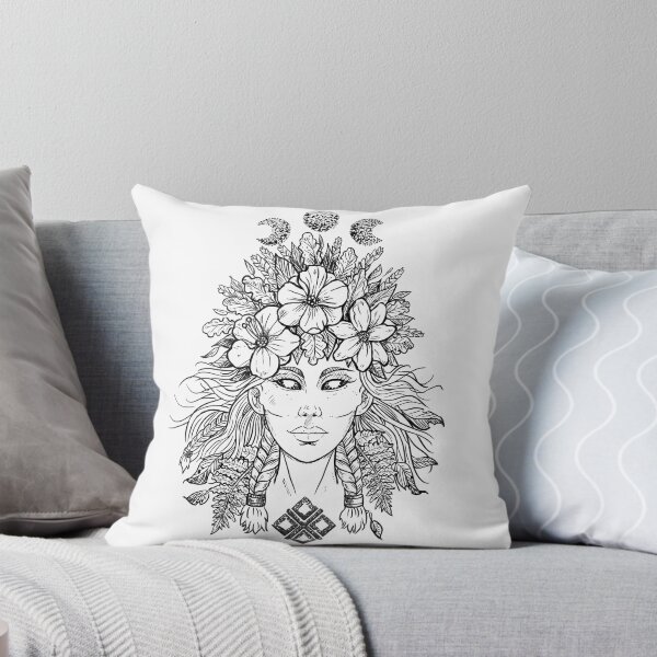 Item preview, Madre luna con flores. designed and sold by BlackForge.