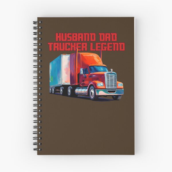Item preview, Husband Dad Trucker Legend - Red Truck designed and sold by elcarnero.