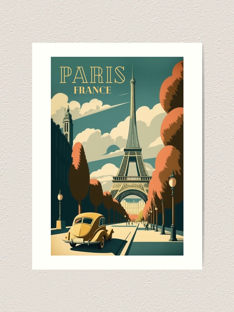 Personalized Travel Art for Kids Set of 4 Prints, Paris Eiffel Tower Art,  Unique Room Decor for Teens, London Art Print, New York Print 