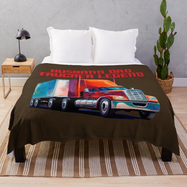 Item preview, Husband Dad Trucker Legend - Red Truck designed and sold by elcarnero.
