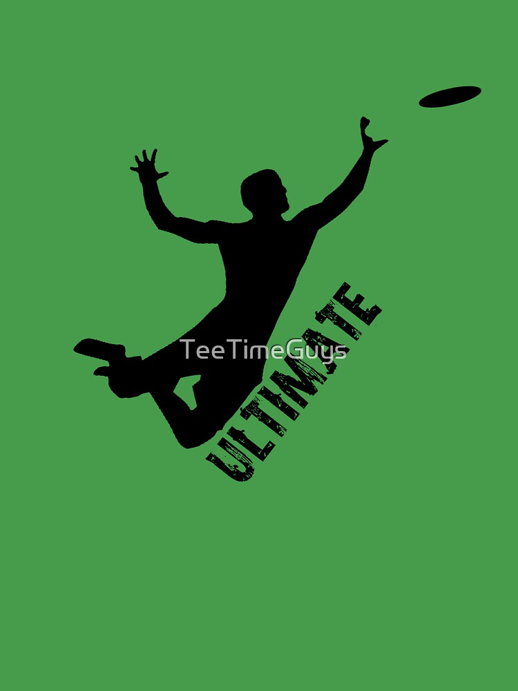 Ultimate Frisbee Silhouette, Frisbee Jumping Catch Art Print for Sale by  TeeTimeGuys