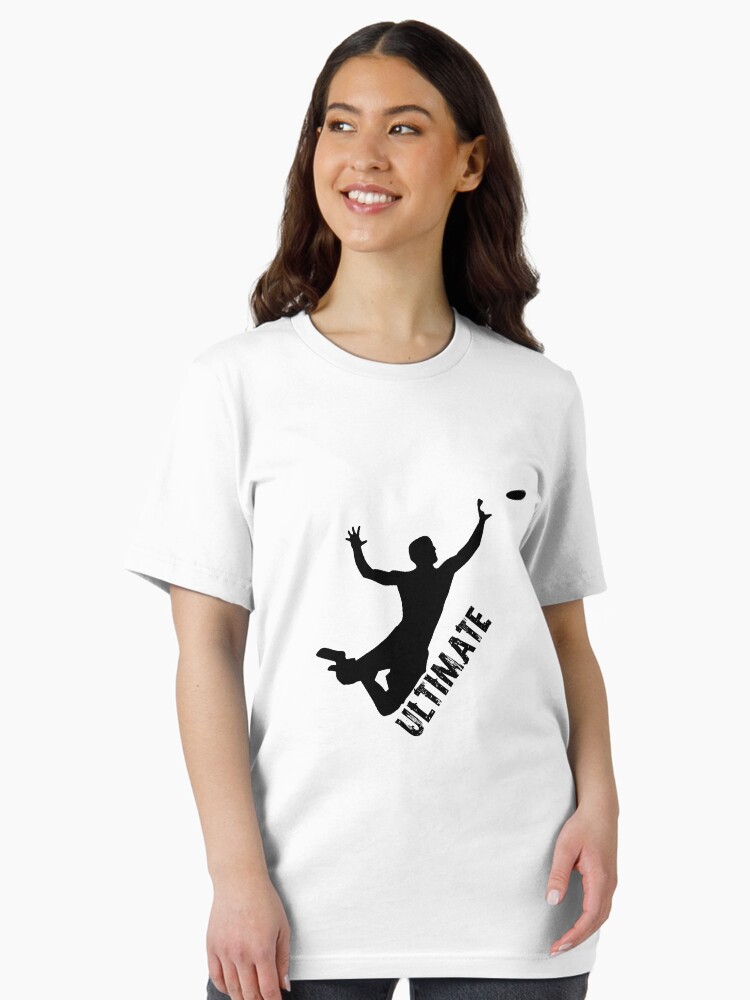 Ultimate Frisbee Silhouette Frisbee Jumping Catch Essential T-Shirt