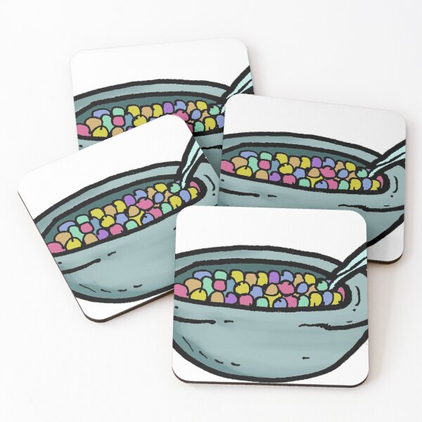 Item preview, A bowl of fruity cereal! designed and sold by reformedfruit.