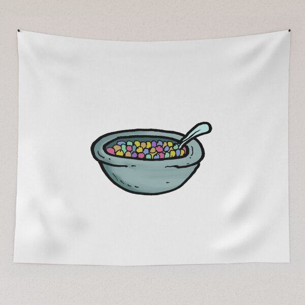 Item preview, A bowl of fruity cereal! designed and sold by reformedfruit.