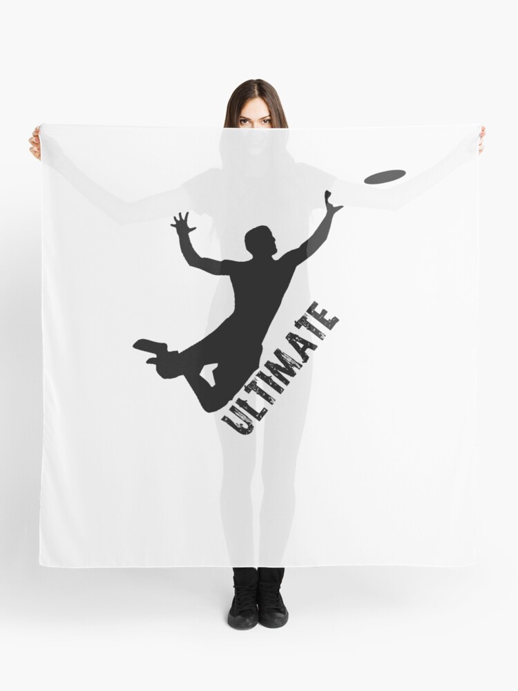 Ultimate Frisbee Silhouette | Frisbee Jumping Catch | Scarf