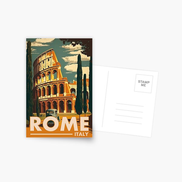 Set of 20 Collectable Italian Postcards Italy Travel Postcards Pack 4 X 6  or 10 X 15 Cm 5 X 7 or 12.5 X 17.5 Cm 