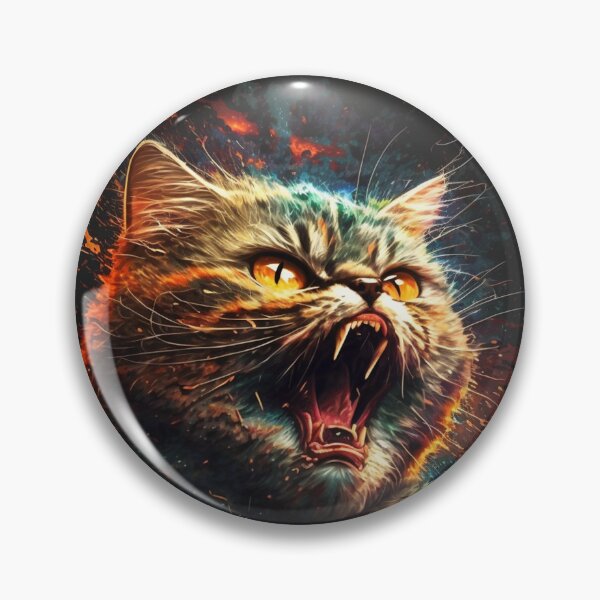 Item preview, Angry Domestic Cat designed and sold by pixeldizajn.