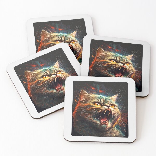 Item preview, Angry Domestic Cat designed and sold by pixeldizajn.