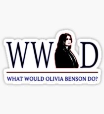 What Would Olivia Benson Do Sticker