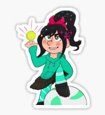 vanellope sticker Sticker