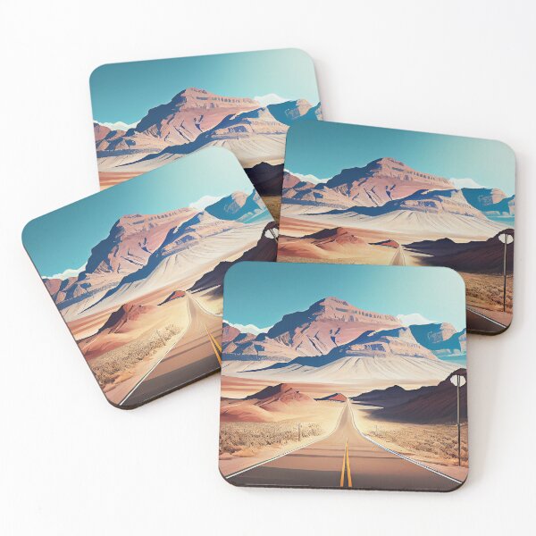 Item preview, Long empty road through the canyon   designed and sold by KammyArt.
